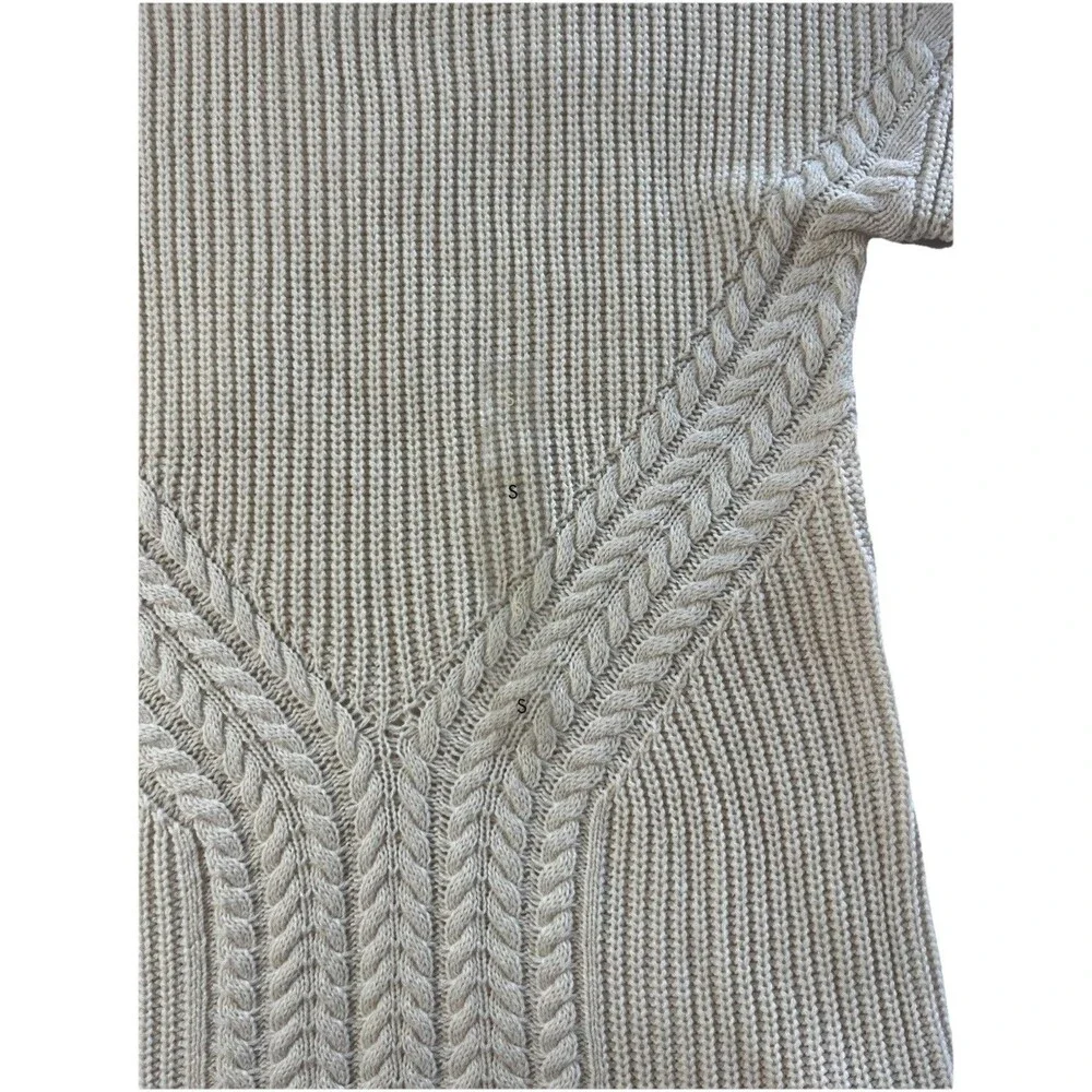 Calvin Klein Jeans Tunic Sweater NWT Small Ivory Classic